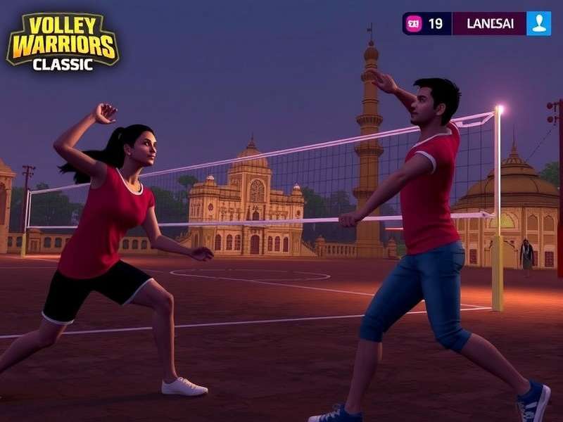 Volley Warriors Classic Gameplay